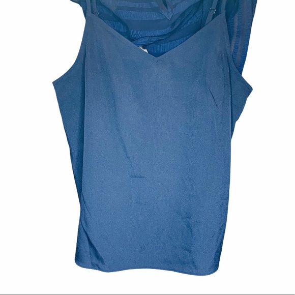 NWT Frame | Flounce Sleeveless Top - Picture 6 of 8